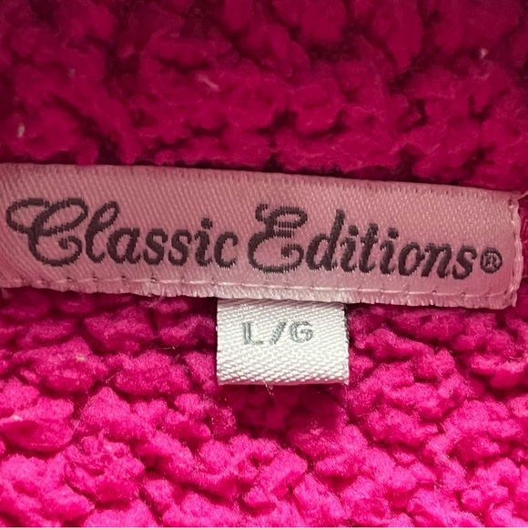 2 for $25 Women’s Classic pink editions Sweater hoodie size large L - Picture 2 of 3